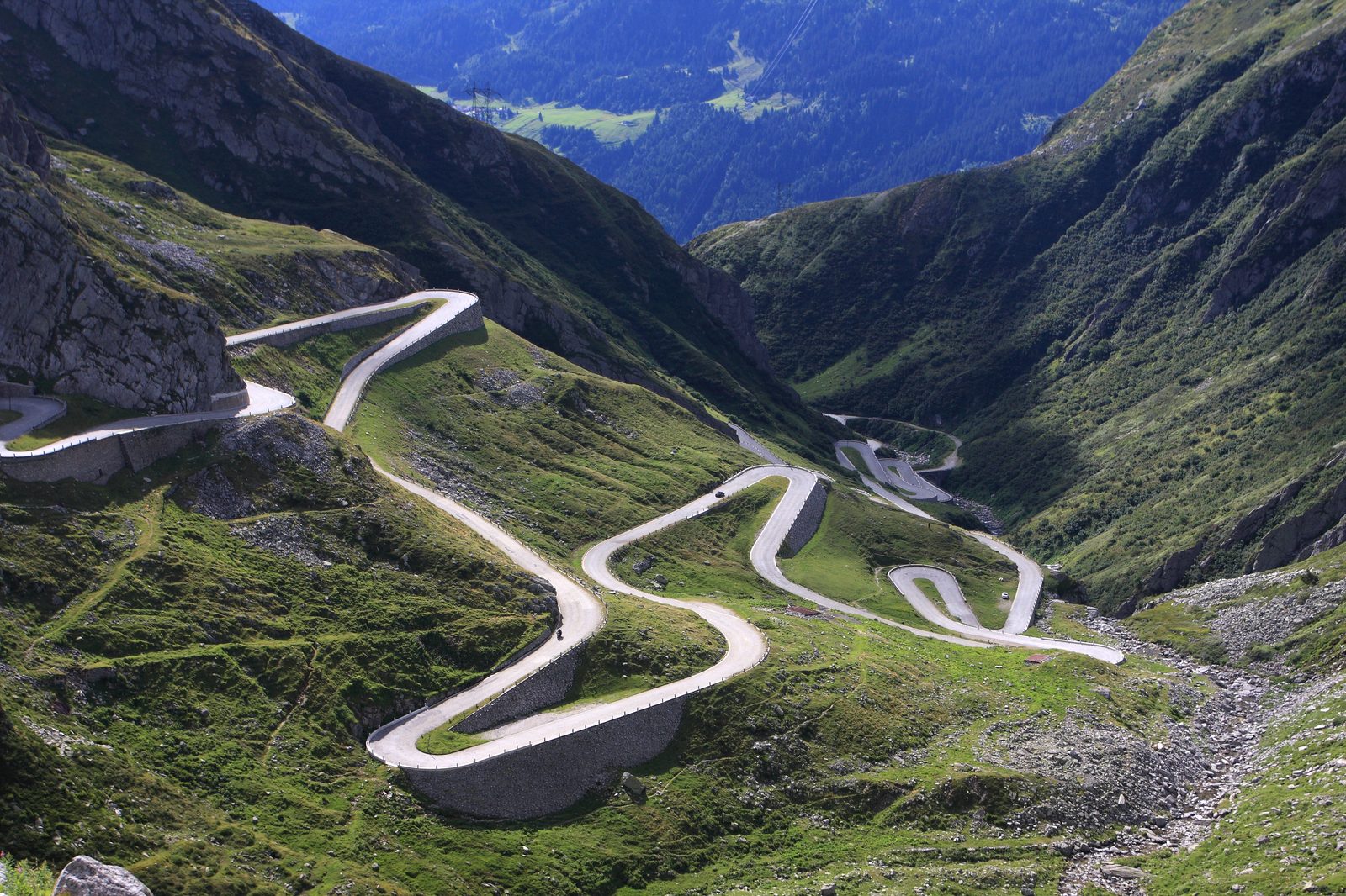 Swiss alpine landscape